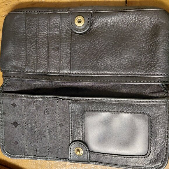 Large Fossil leather wallet - Picture 3 of 6